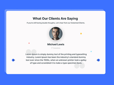 Testimonial section ui testimonials ui web section ui
