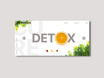 Organic Company Website adobe adobexd branding design illustration organic ux web