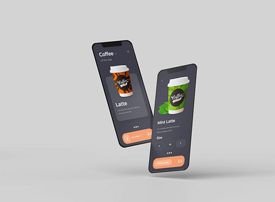 coffee app app coffee coffee bean coffee cup coffeeshop graphicdesign graphicdesigner ui uidesign uitrend uiux