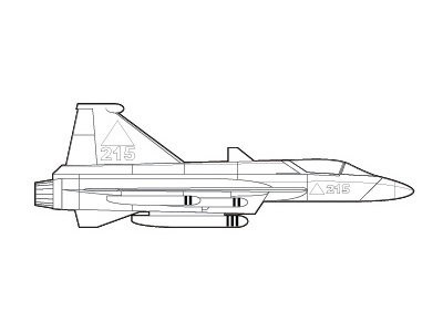 Delta Fighter 4 side view