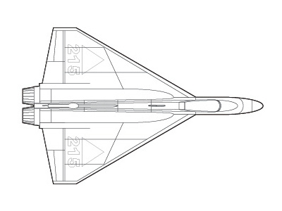 Delta Fighter 4 top view