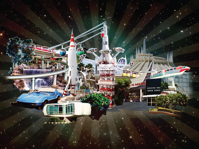 Tomarrowland collage
