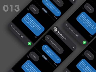 DailyUI - #013 Direct Message app black color palette daily daily 100 challenge daily ui dailyui dailyuichallenge dailyuix design designers direct messaging directmessage kigali reneuwumuhire rwanda ui uidesign