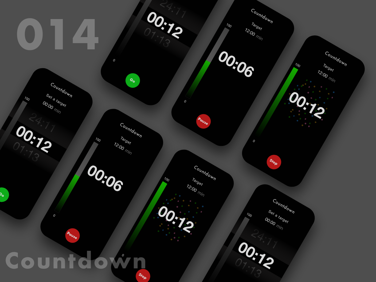 DailyUI - #014 -Countdown Timer By Rene Uwumuhire On Dribbble