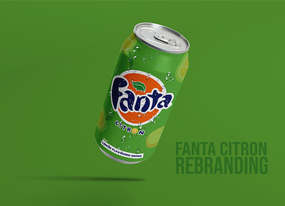 Fanta Citron Rebranding_ Version 2 bottle design bottle mockup citron drinkdesign drinks fanta food food and drink kigali lemon mockup packagedesign packaging rwanda rwandadesigners