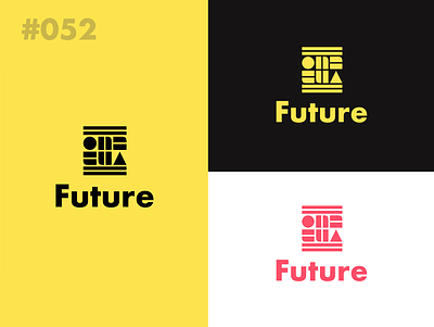 Daily UI 052 - Logo Design abstract abstract logo abstraction branding design futur futura future illustration logo logo design logodesign logos logotype type type design typeface typography