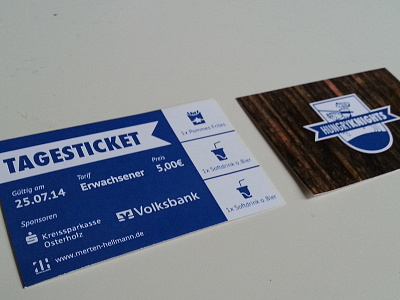Hungry Knights # Ticket corporate design fussball hungry knights ritterhude soccer sportwoche ticket tusg