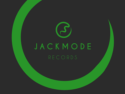 JACKMODE RECORDS - Logo gray green jackmode logo records