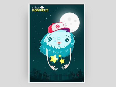 Morpheus-Shaggy Monsters character character design city creature dreams fun illustration kudlak monsters moon night shags star toy