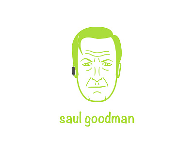 Saul Goodman better call saul breaking bad green illustration saul goodman