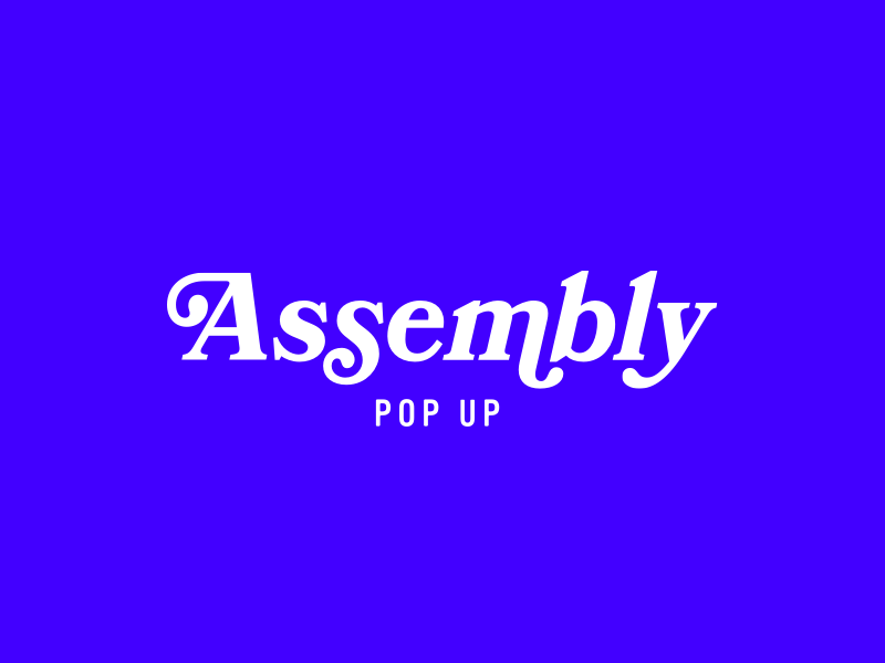 Assembly Logo by alli berry for Make New Company on Dribbble