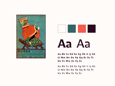 Turkish stylins' chercan palette style guide typography