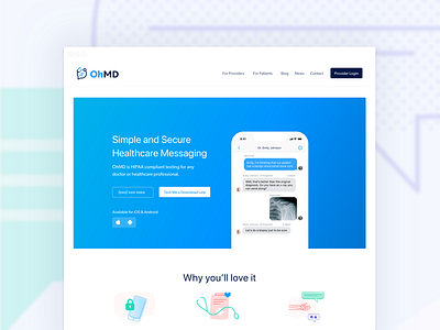 OhMD Marketing Site