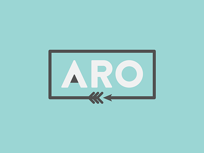 ARO Logo Possibility aro arrow grey jade point productions