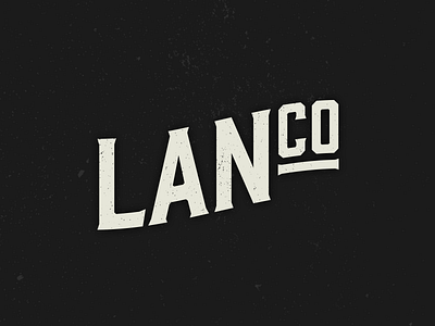Lanco Logo band distressed nashville texture