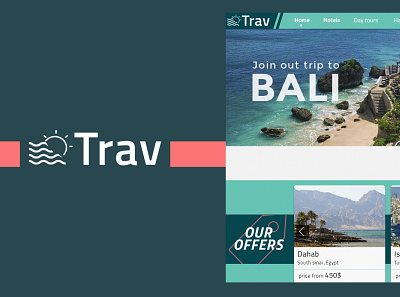 Trav website adobexd app design icon photoshop ui ux webdesign website website design