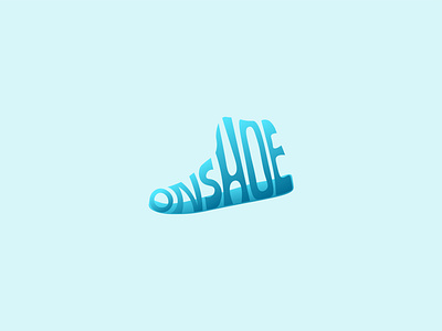 OnShoe branding design icon illustration logo onshoe shoe website