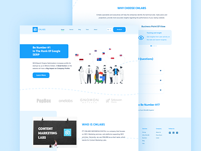 CMLABS Redesign Landing Page