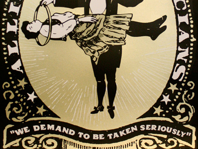 Alliance of magician illustration pop culture poster screenprint