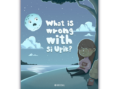 What is wrong with si Upik ? art artwork children book illustration childrens book childrens illustration cover artwork cover book design illustration