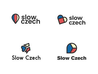 Slow Czech Logo Designs branding design graphic design logo logo design minimal vector