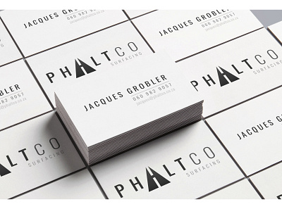 Phaltco - Business Cards brand identity branding business cards logo logodesign logotype minimal typogaphy