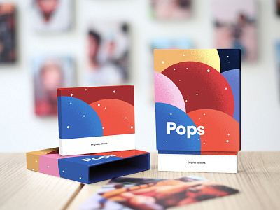Packaging for Pops 3D prints brand design brand identity branding packaging prints