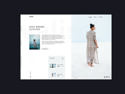 Valish Concept Fashion Page