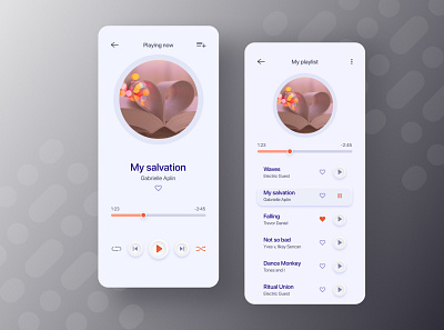 Music player concepte design app music app music player uidesign uiux