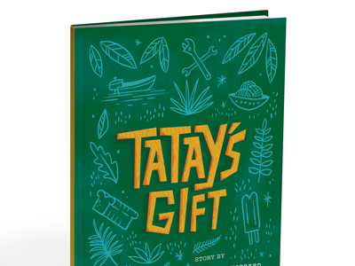 Tatay's Gift Now Available! book book cover bread children jeepney jungle leaves philippines