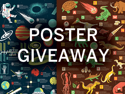Poster Giveaway art book dinosaur giveaway haiyan philippines poster screen print space