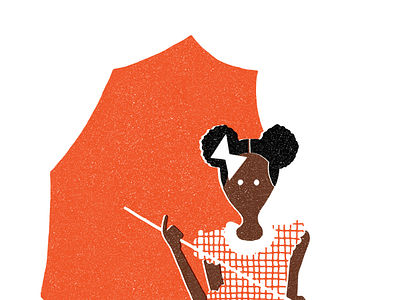 Girl with an Umbrella by Brad Woodard on Dribbble