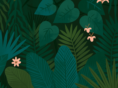 into the jungle by Brad Woodard on Dribbble