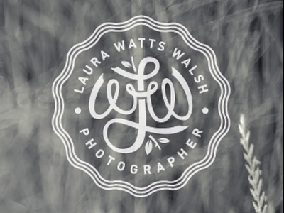 Photography Logo logo photography script seal type