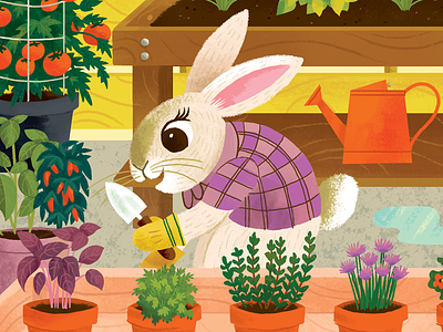 Gardening Bunny