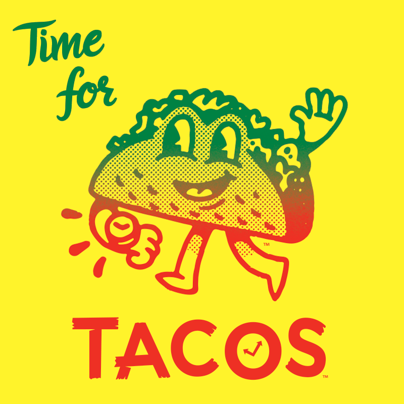 National Taco Day by Brad Woodard on Dribbble