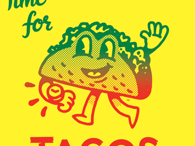 National Taco Day character food holiday taco