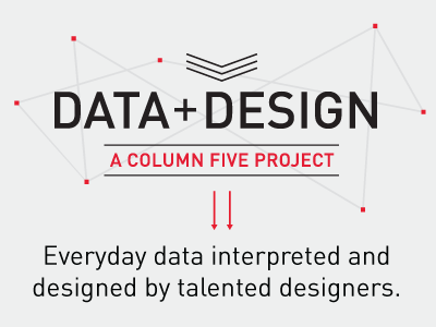 Data + Design Project data visualization design infographics logo mark