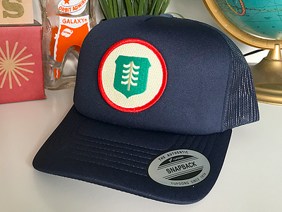 New Brave Truckers branding hat merch patch trucker hat
