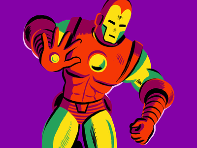 Iron Man character comics illustration iron man marvel