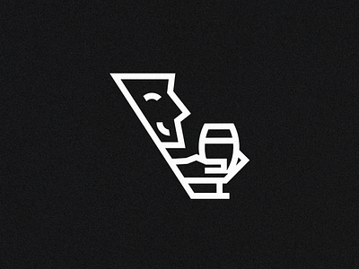 desprevin.ro branding design flat grid logo logo logo design logos mark minimal person vector wine winery