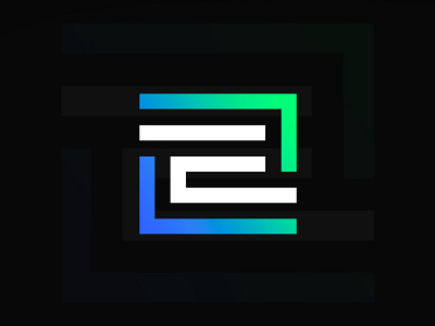 E logo