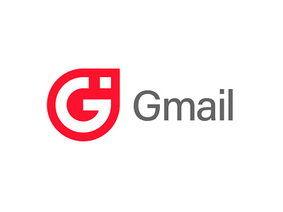 Gmail - Logo redesign brand brand identity branding design gmail gmail logo gmail rebrand google icon logo logo design logo design branding logo design concept logotype rebrand vector