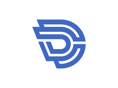 D logo design - Daily logo 001 branding design flat illustration logo logo design logo design branding logo design concept logotype vector