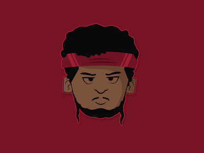 ''Afro Sensei'' - Cartoon illustration