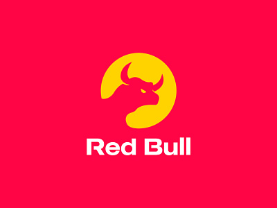 RedBull logo redesign branding design logo logo design logo design branding logo design concept logotype