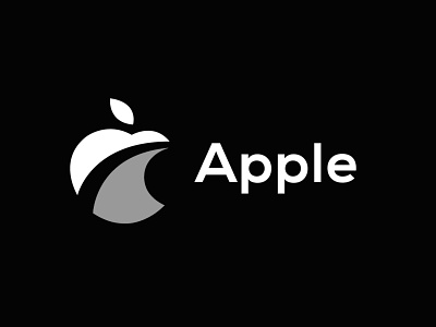 Apple Logo Redesign apple logo apple logo redesign branding design illustration logo logo design logo design branding logo design concept logotype ui vector