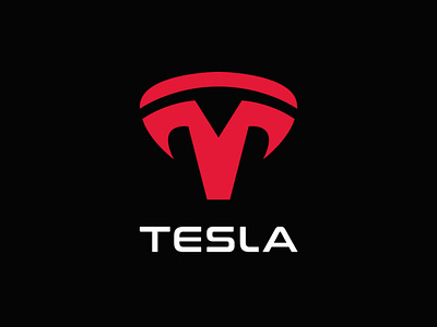 Tesla logo redesign