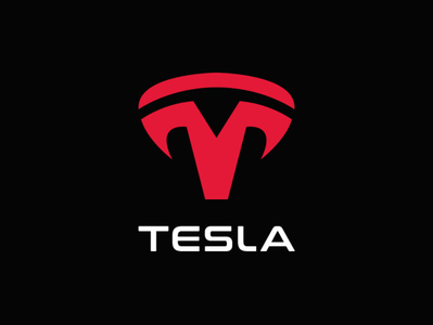 Tesla logo redesign by Mansu on Dribbble