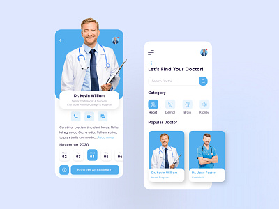 Doctor Appoitment App app app design app design icon ui web ios guide application card clinic dedecone doctor app doctors exploration gradient healtcare hospital hospital app medical mobile app scheduler specialist trendy ui